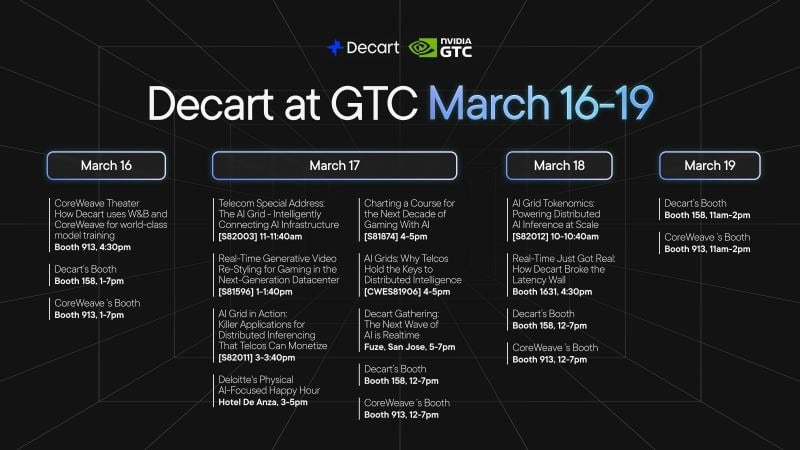 דקארט בכנס Nvidia GTC