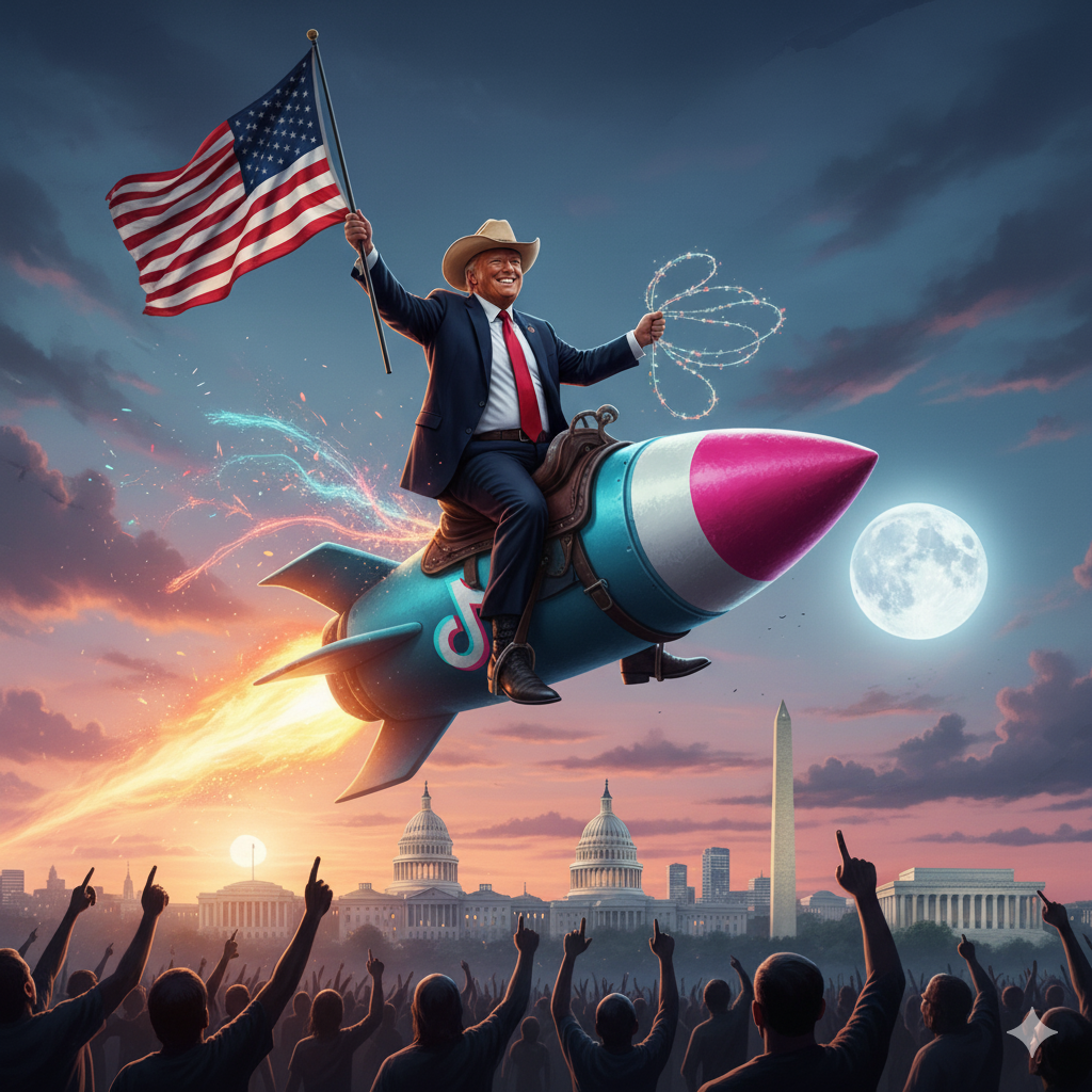 מאתגר ריקודים לנכס אסטרטגי: מאחורי הקלעים של מכירת טיקטוק