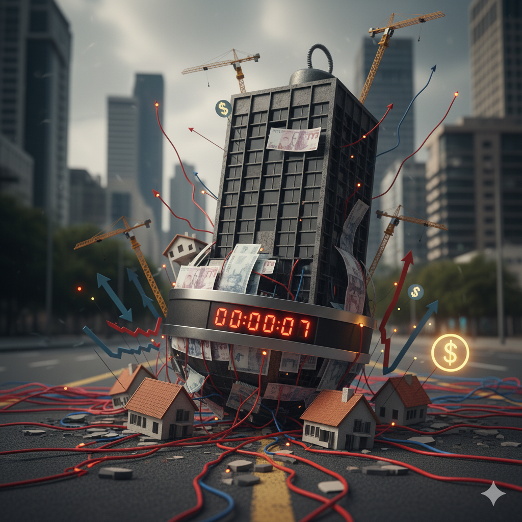 פצצה מתקתקת בשוק הנדל"ן: הסיכונים הגוברים שהבנקים מתעלמים מהם