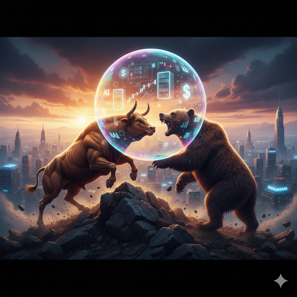 שאלת 21 טריליון הדולר: האם בום ה-AI הוא "אם כל הבועות"?