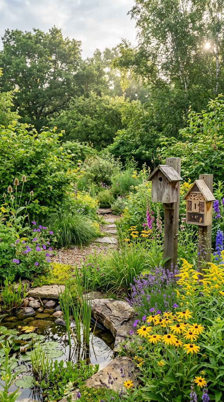 1. Encourage Local Wildlife Habitats