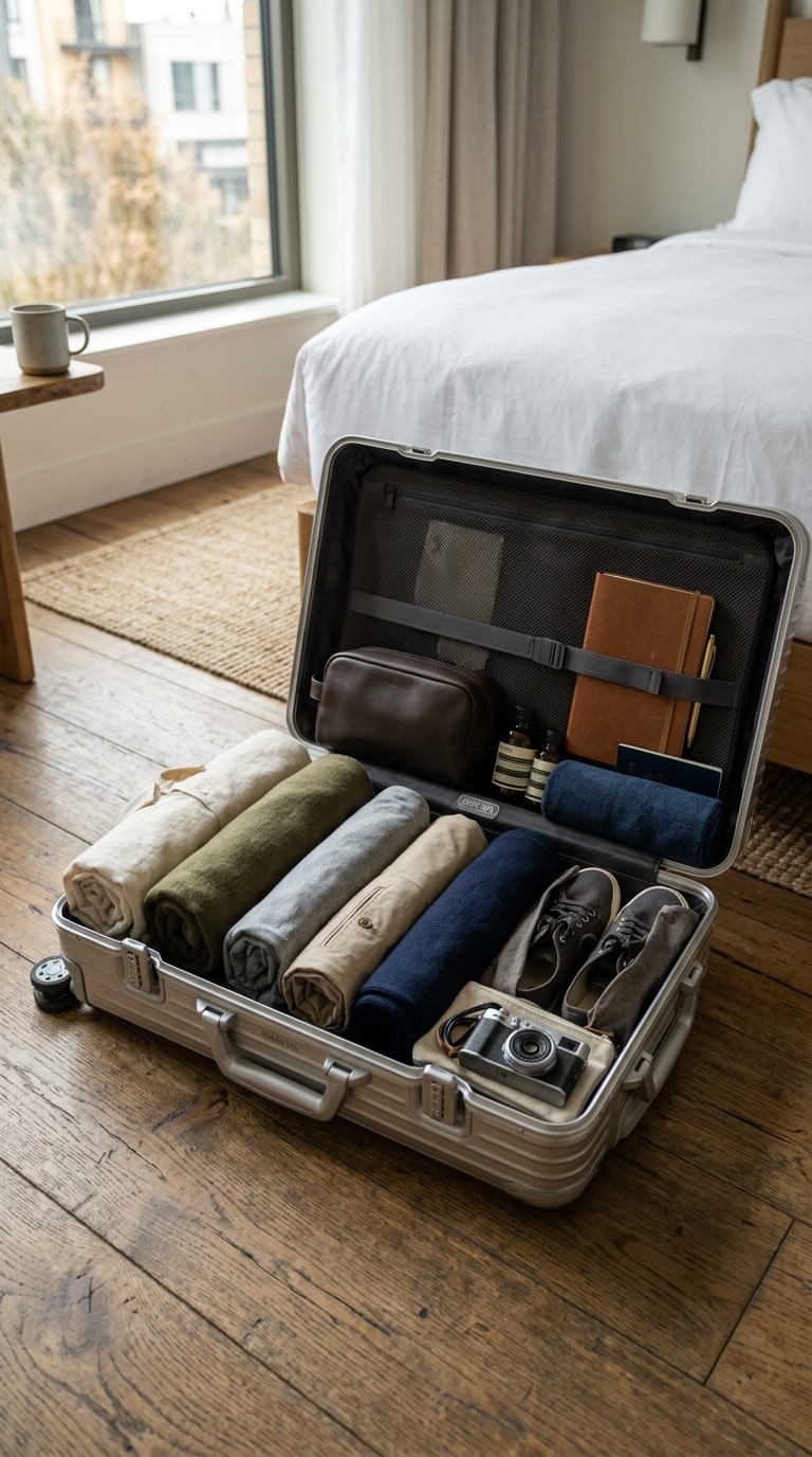 1. Pack a Versatile Travel Wardrobe