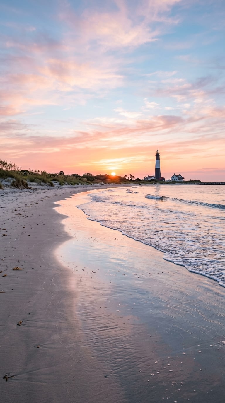 5. Visit the Serene Shores of Tybee Island, Georgia