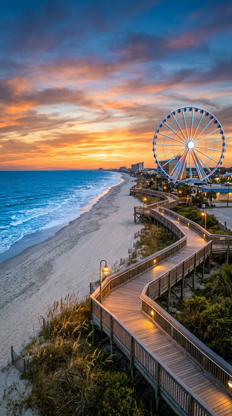 8. Enjoy the Vibrancy of Myrtle Beach, South Carolina