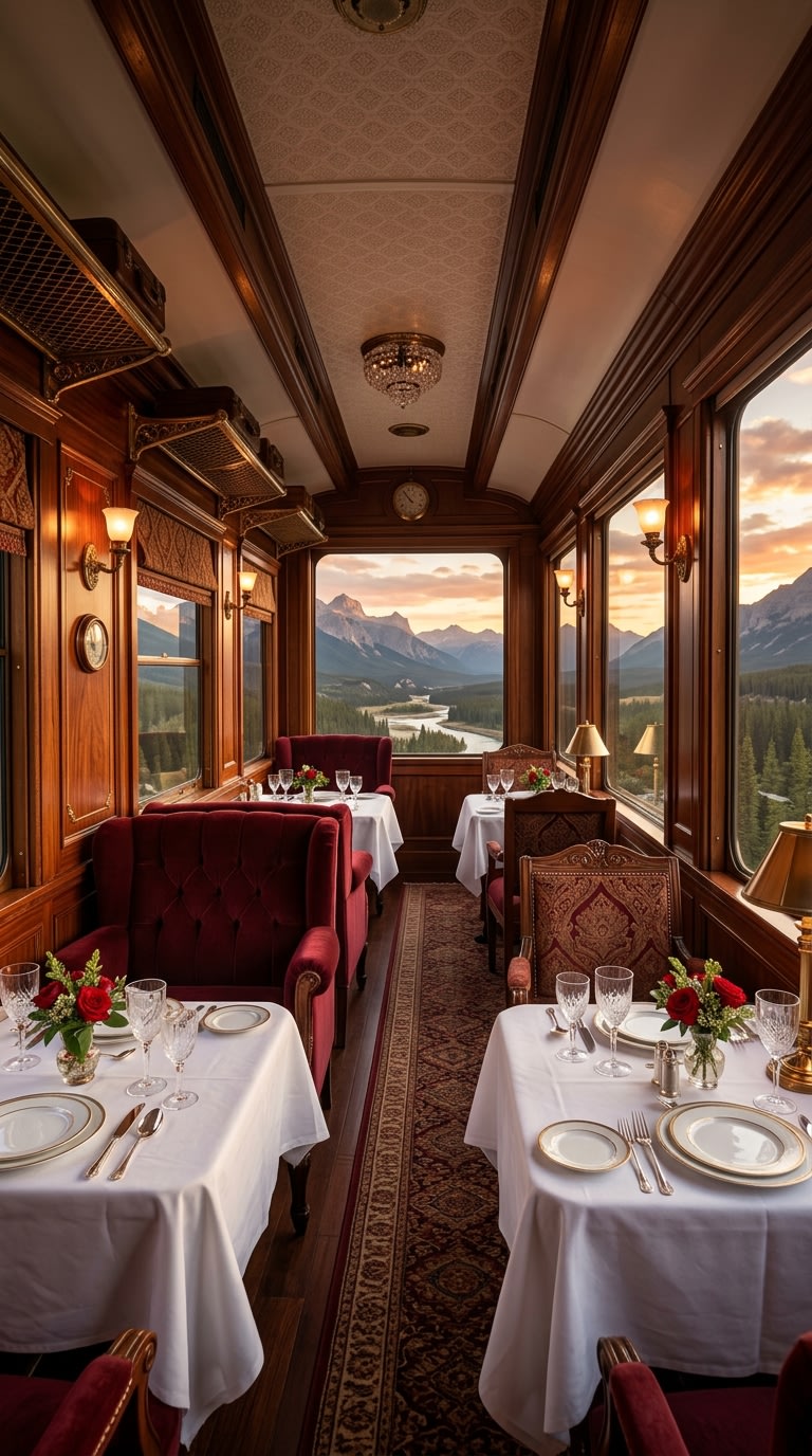 5. Experience Luxury in a Historic Train Car