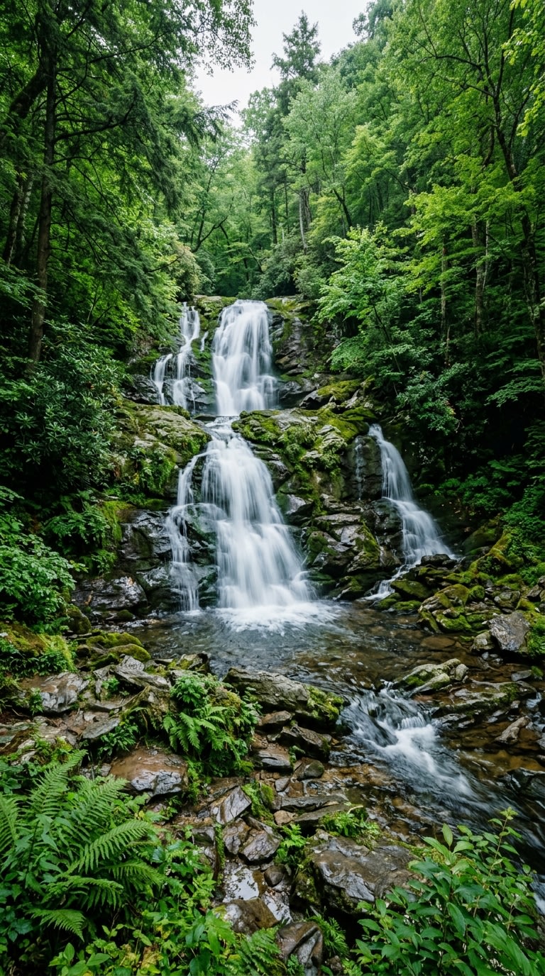 9. Chase Waterfalls in the Smoky Mountains
