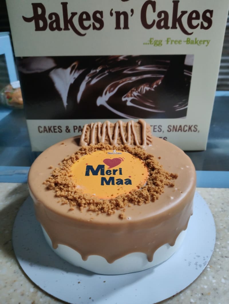 Mother's Day Special Lotus Biscoff Theme Cake