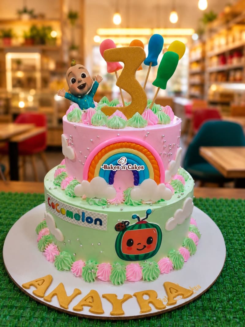 CoComelon Theme Cake