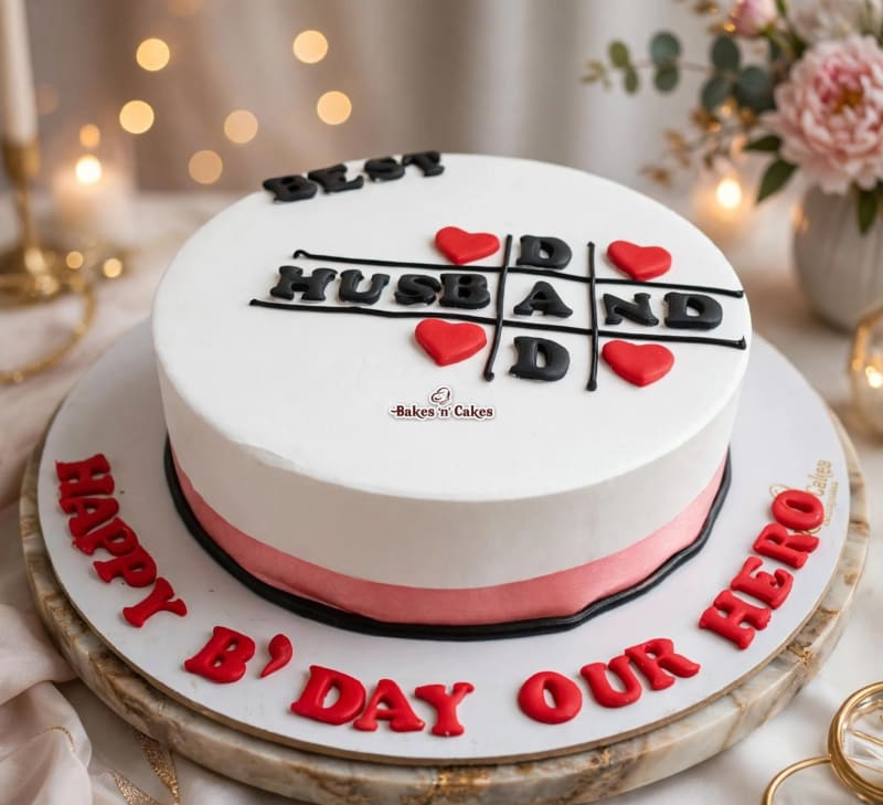 Best Husband Crossword Cake