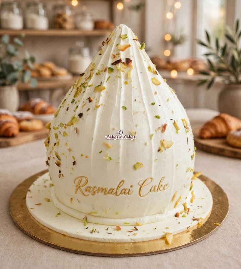 Rasmalai Dome Cake