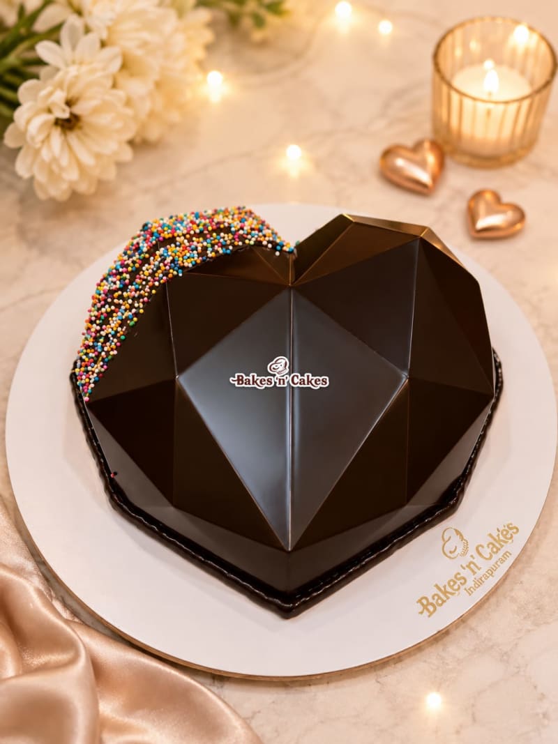 Chocolate Heart Piñata Cake