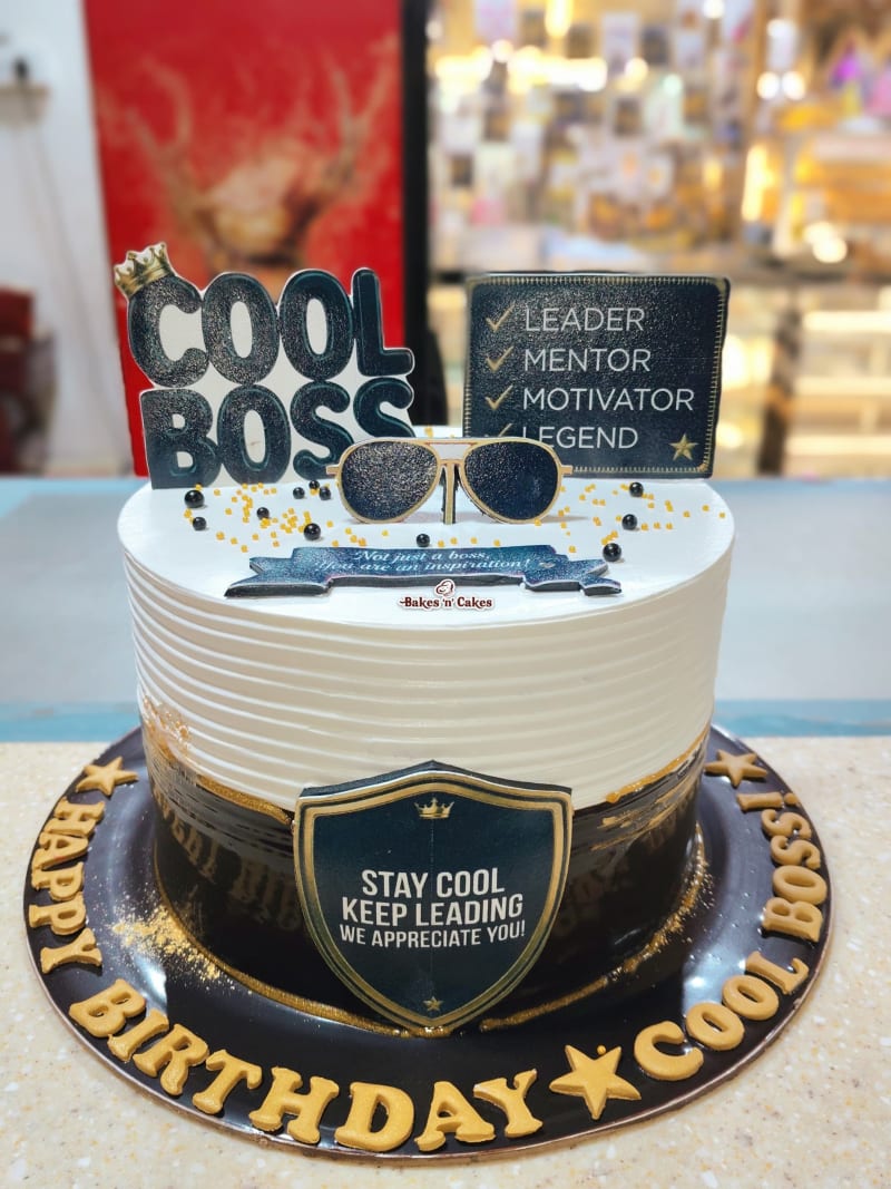Cool Boss Leader Cake