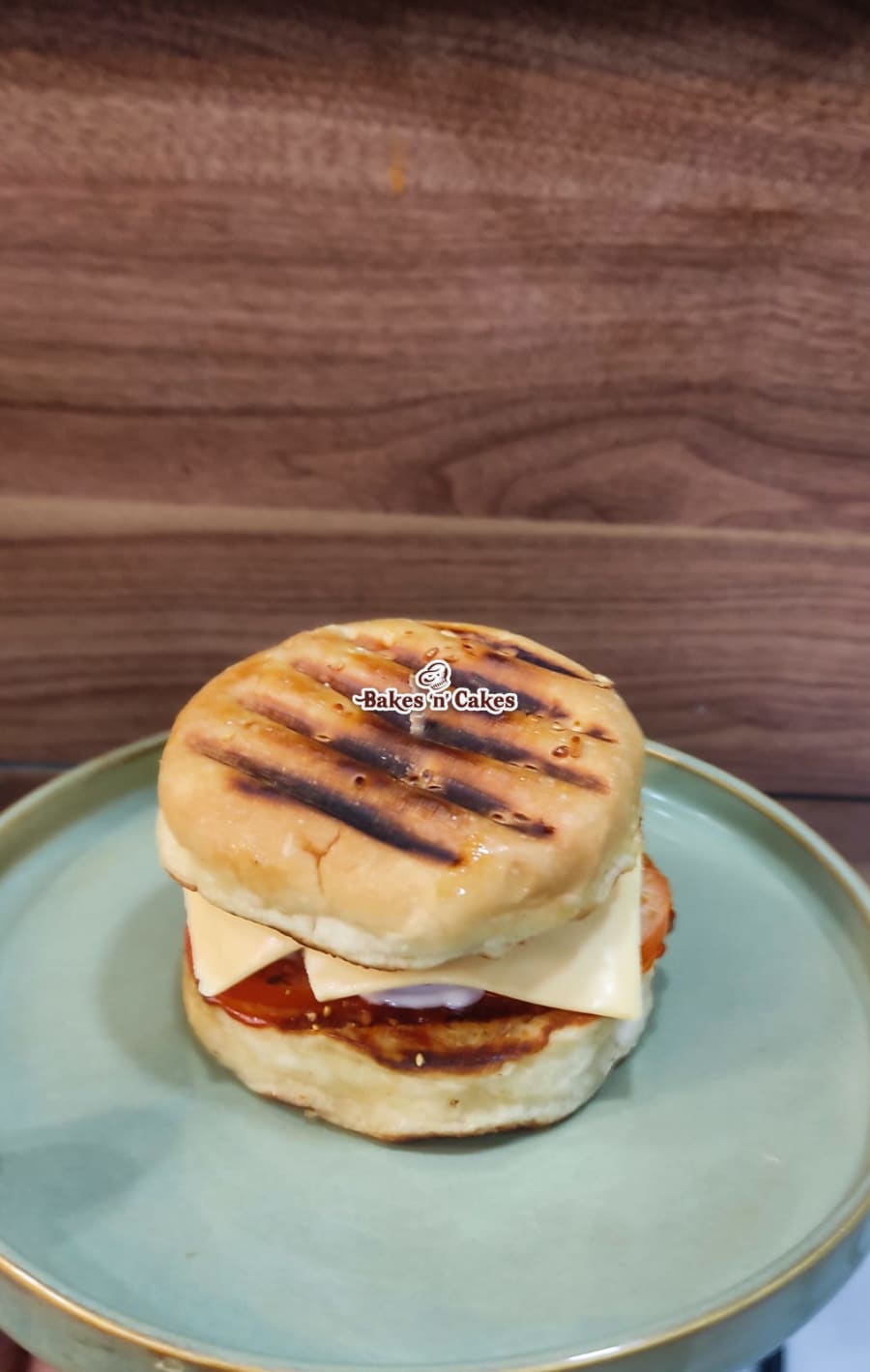 Grilled Cheese Double Tikki Burger