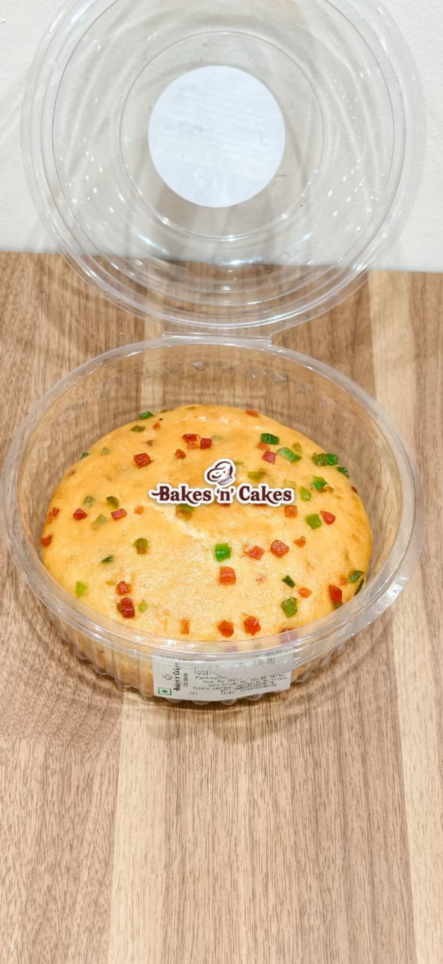 Tuty Fruity Dry Cake