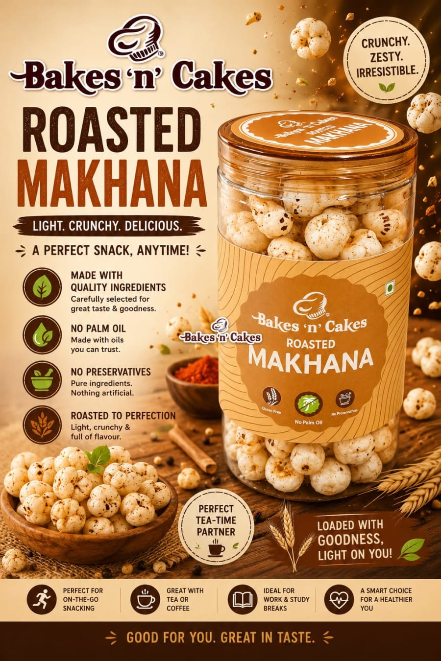 Roasted Makhana