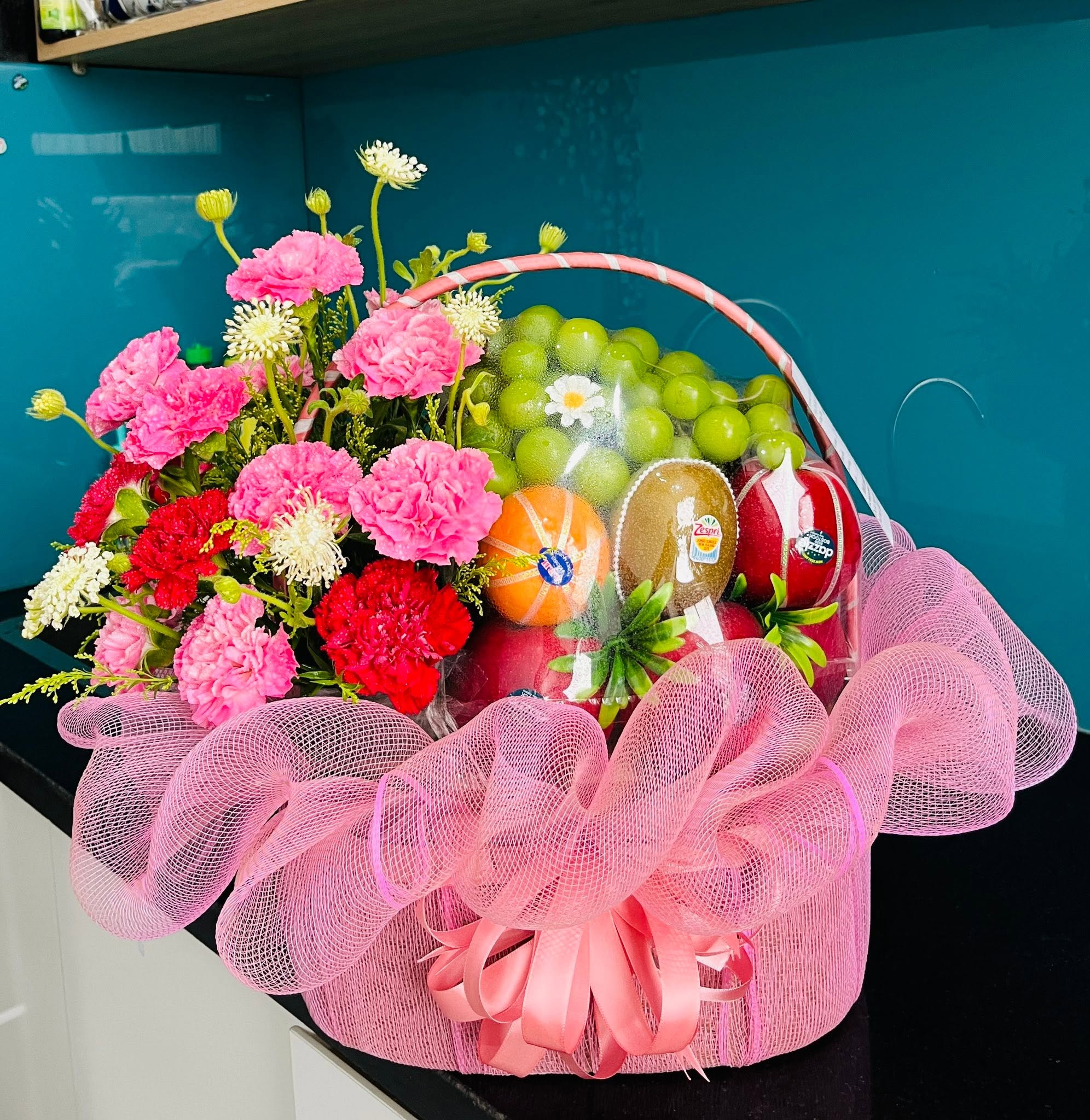 Giỏ Quà Hồng Phúc – Trái Cây Nhập Khẩu & Hoa Tươi