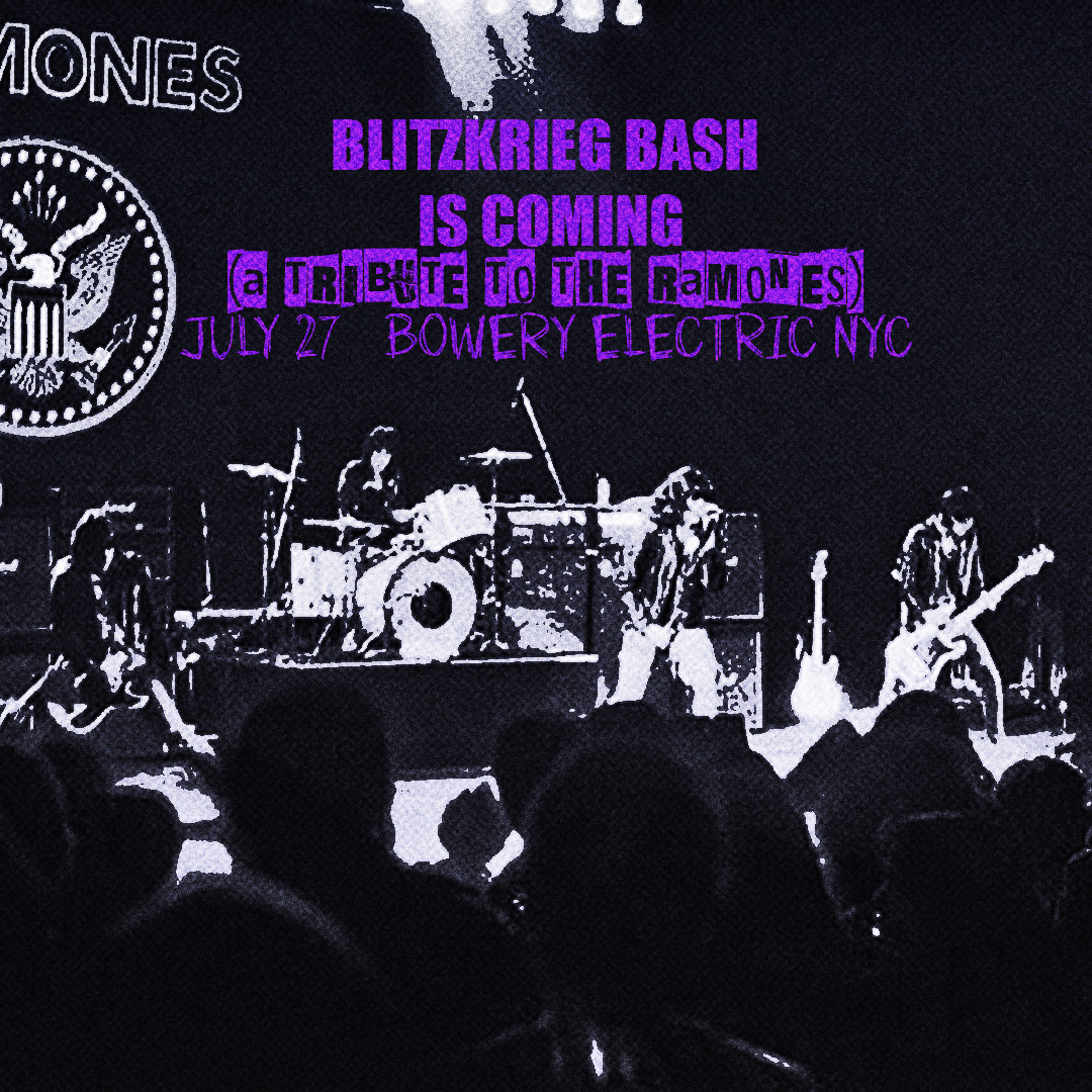 Ramones Tribute Concert Social Media Content Post