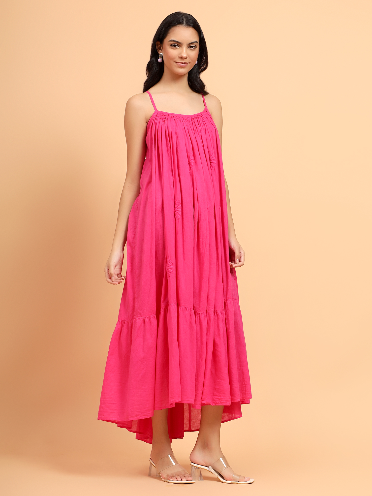 Abhaya Blush Horizon Dress