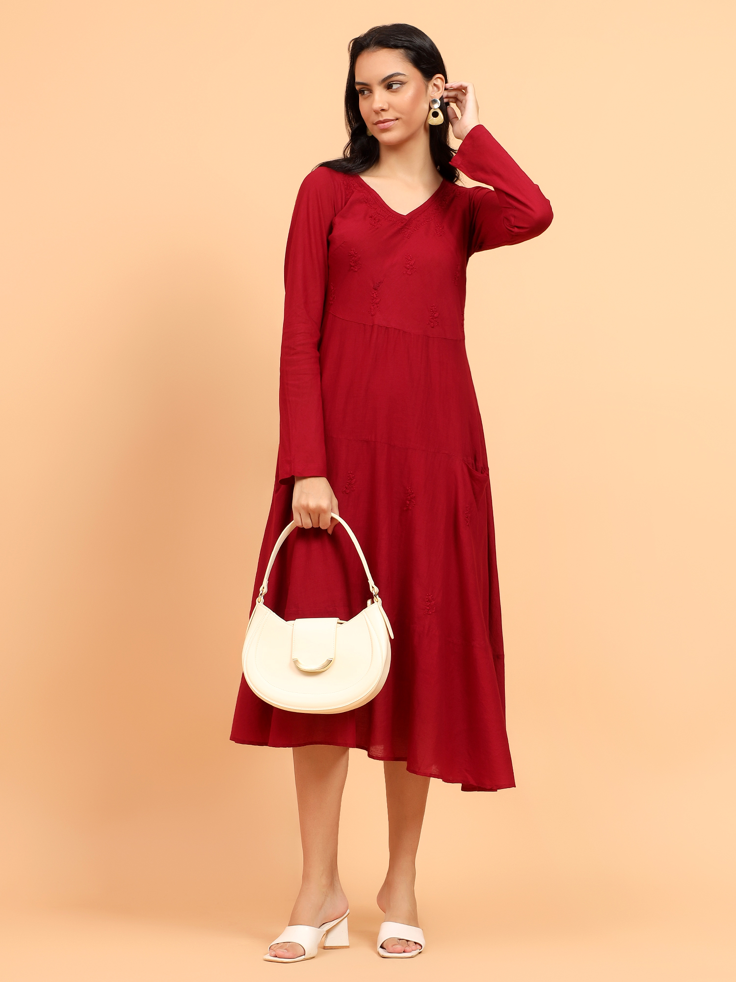 🌹Kavya Mulberry Magic Midi🌹