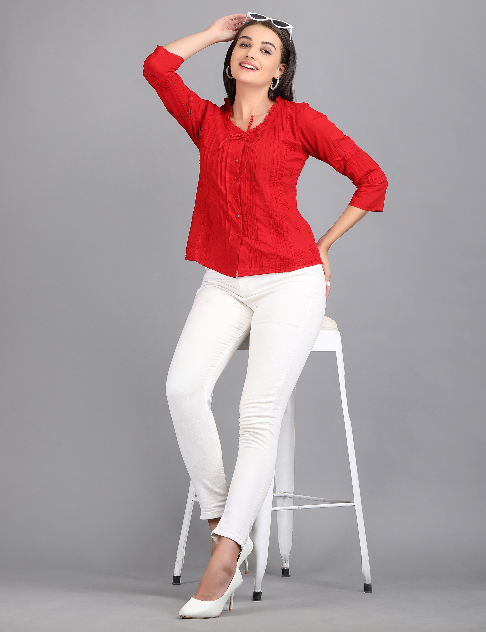 Mohini 🔥 Crimson Charm Top 🔥