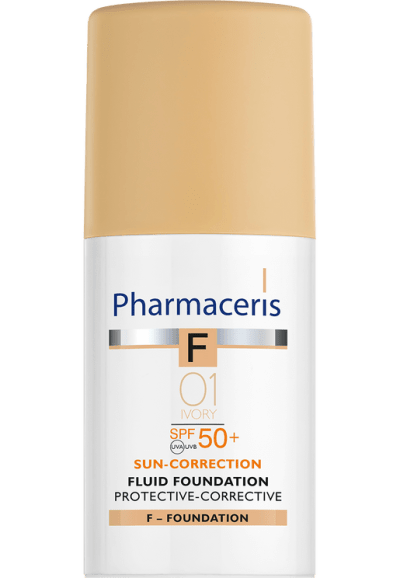 Pharmaceris Protective-Corrective Fluid Foundation SPF50+ IVORY 01 S4117