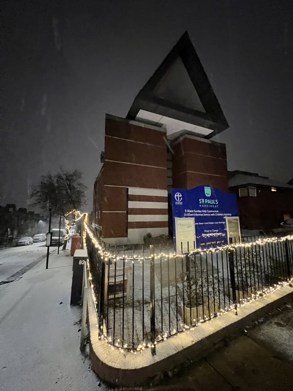 St Paul's in the snow