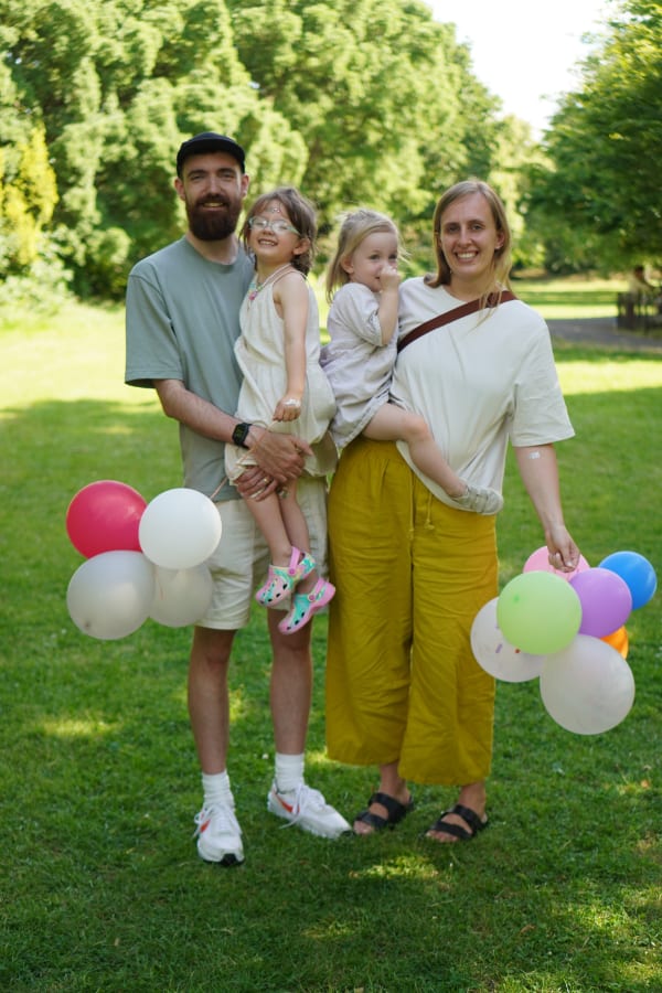 Me, Courtney, Orla and Frankie