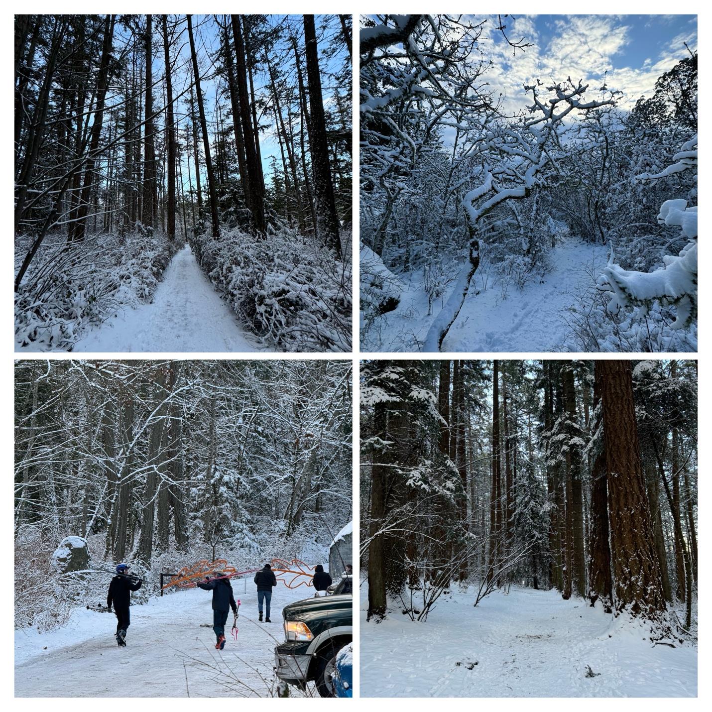 Snow Day at PKOLS (Mount Douglas Park)