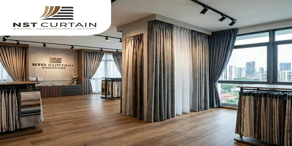 BTO Curtain Singapore for Modern HDB Interiors