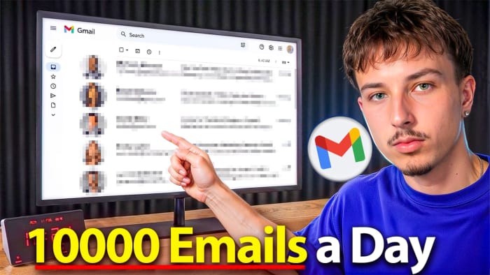 Interview thumbnail with two-shot framing and name label