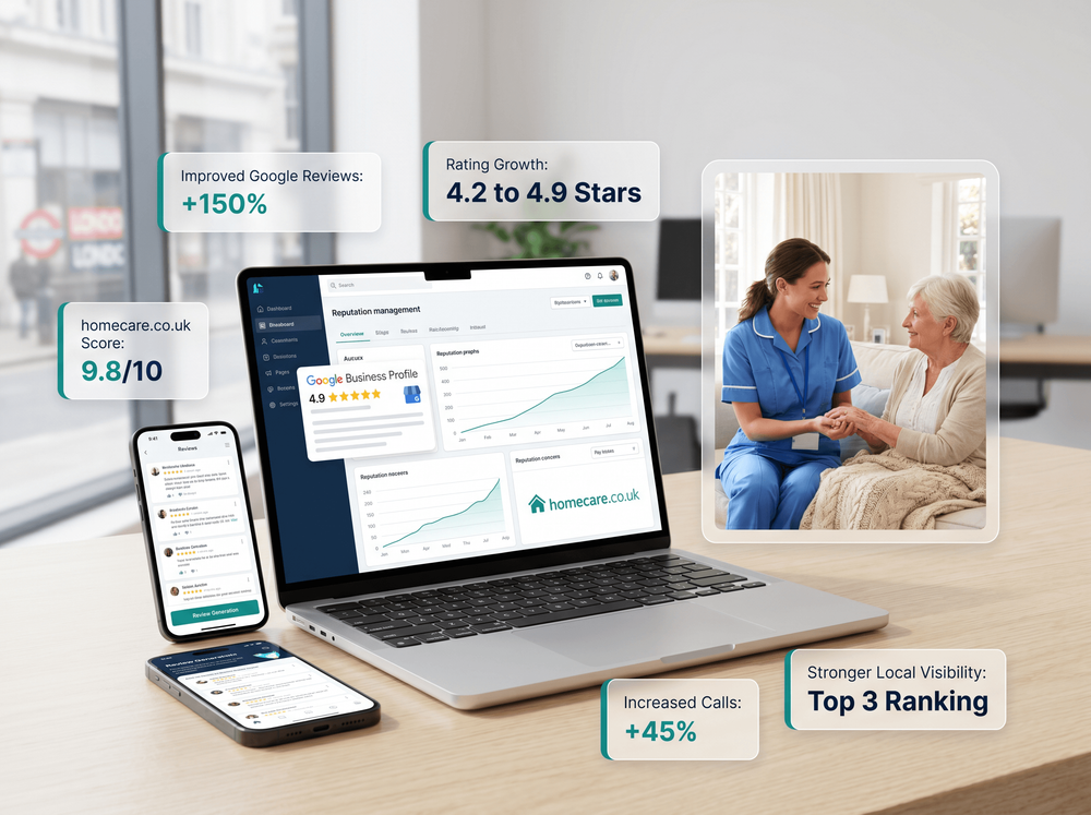 Review Generation for a Home Care Agency in London