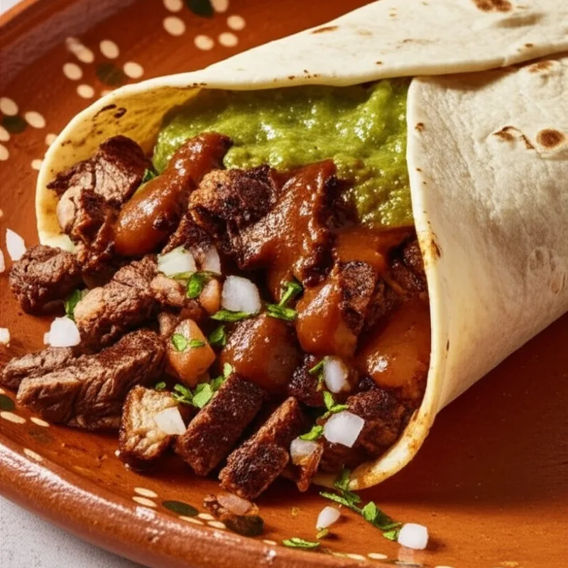 Burrito de carnes
