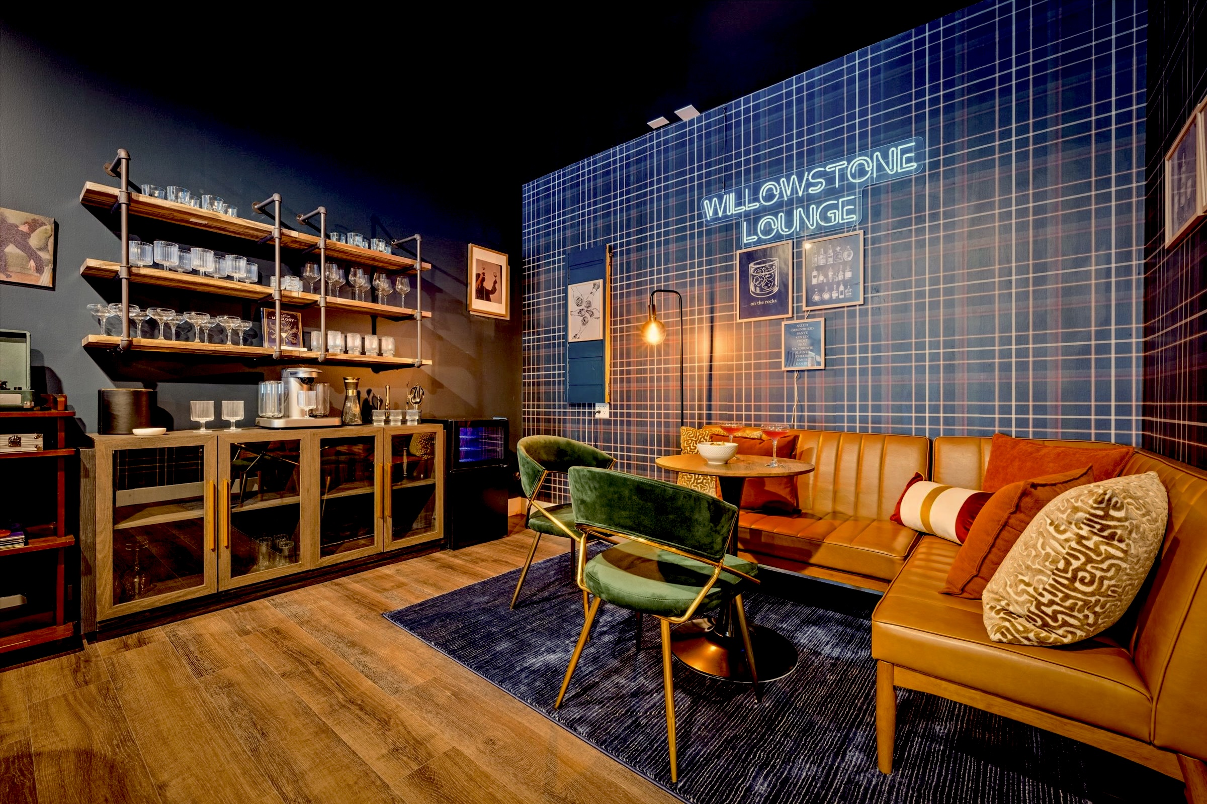 Willowstone Manor — Speakeasy lounge