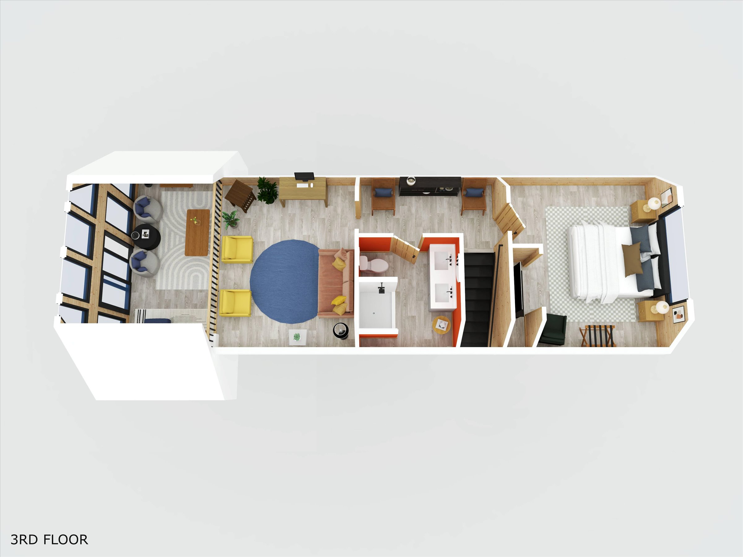 Loft 3D plan