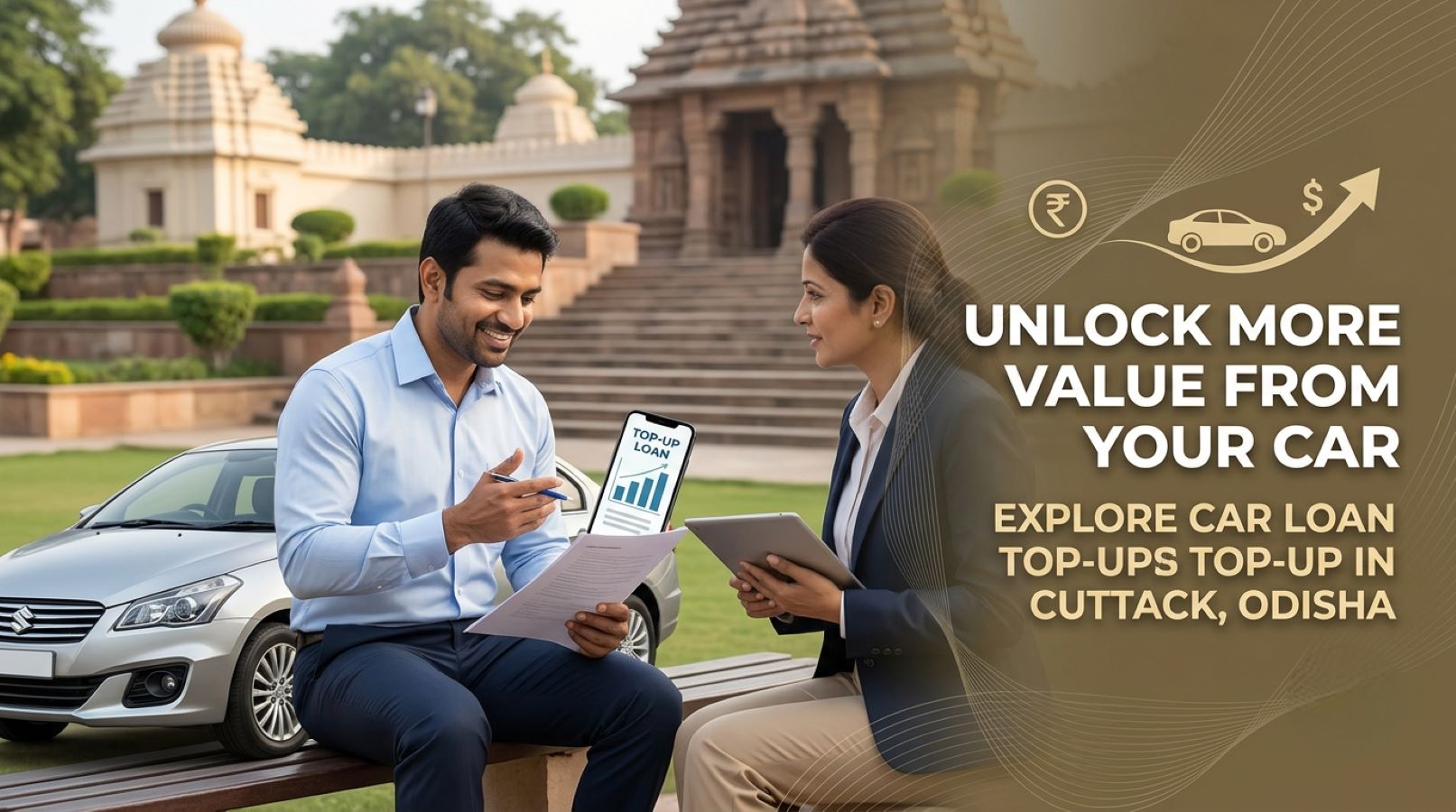 Car loan top-up loan assistance for vehicle owners in Cuttack, Odisha