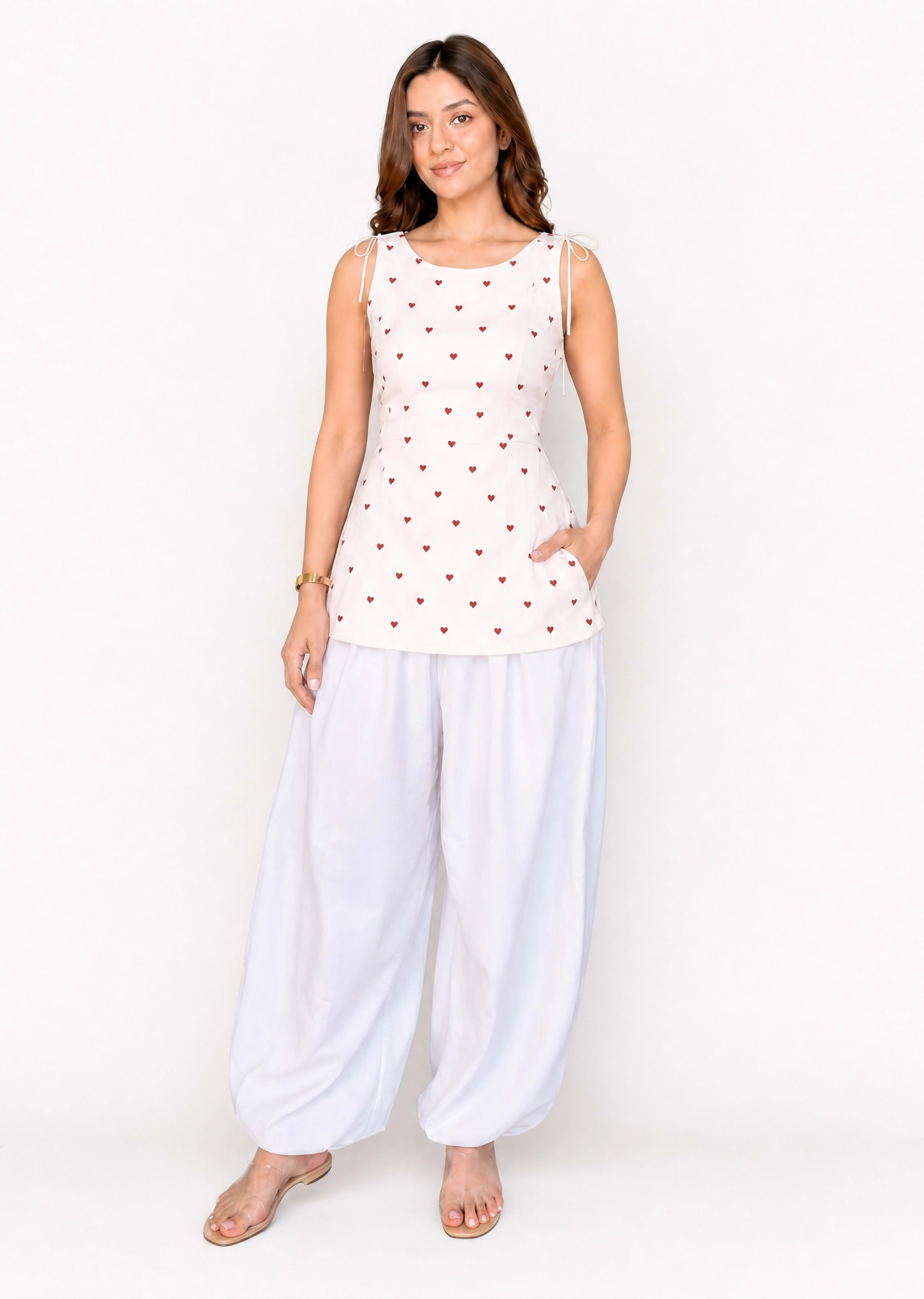 Creamy Peech - Kurtis by Bustaniya