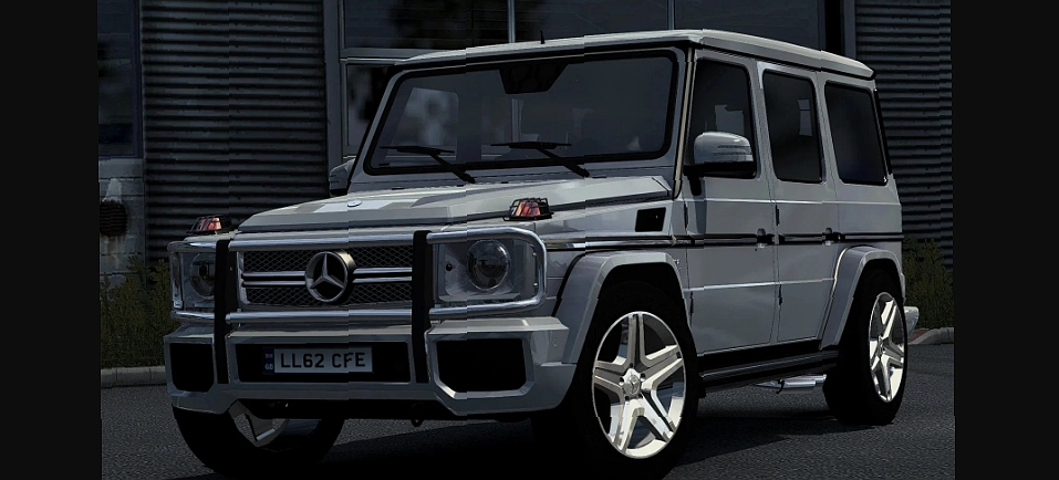 МОД Mercedes-Benz W463 2012 G65 AMG V5.3 ДЛЯ EURO TRUCK SIMULATOR 2