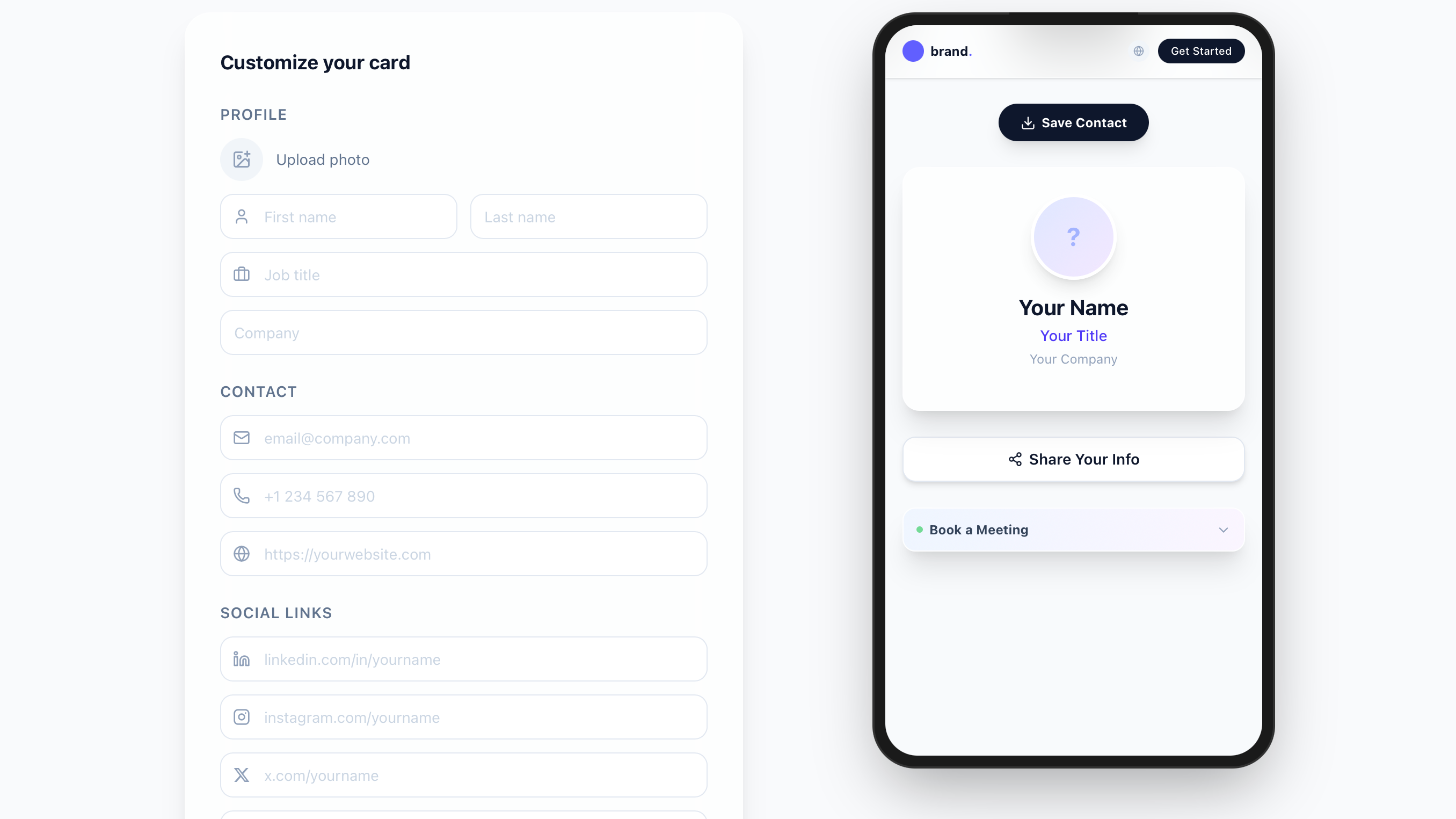Digital Business Card
