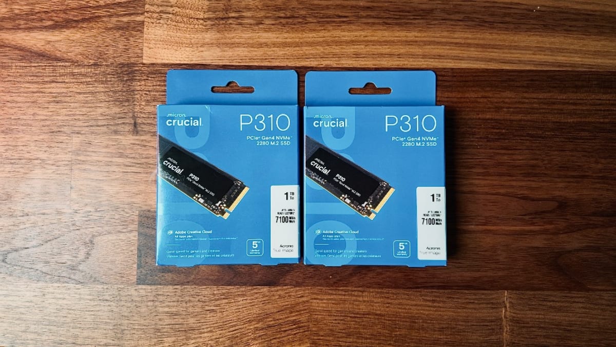 SSDs Crucial P310 como caché