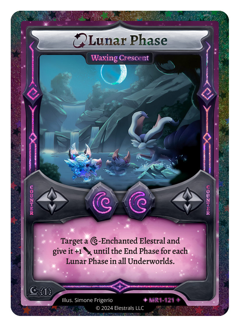 Lunar Phase - Waxing Crescent