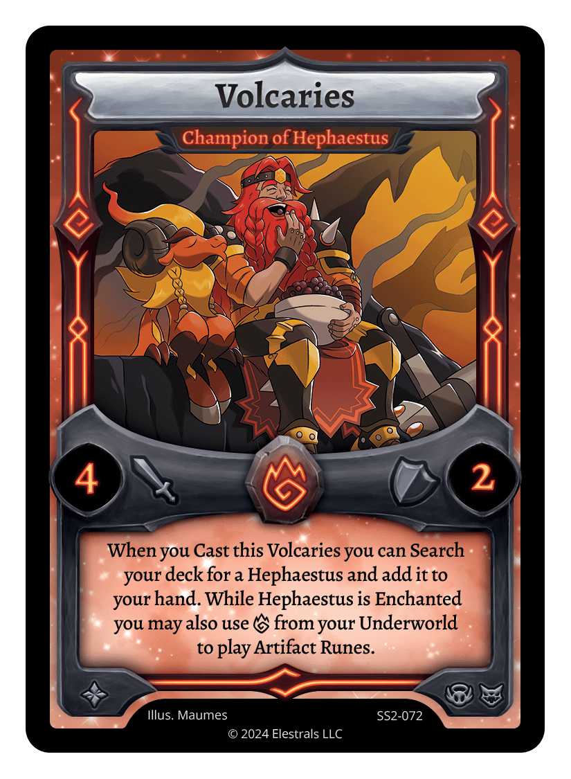 Volcaries - Champion of Hephaestus