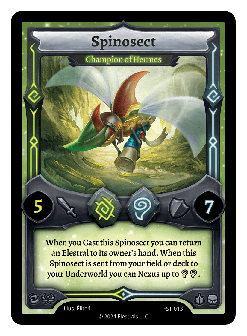 Spinosect - Champion of Hermes