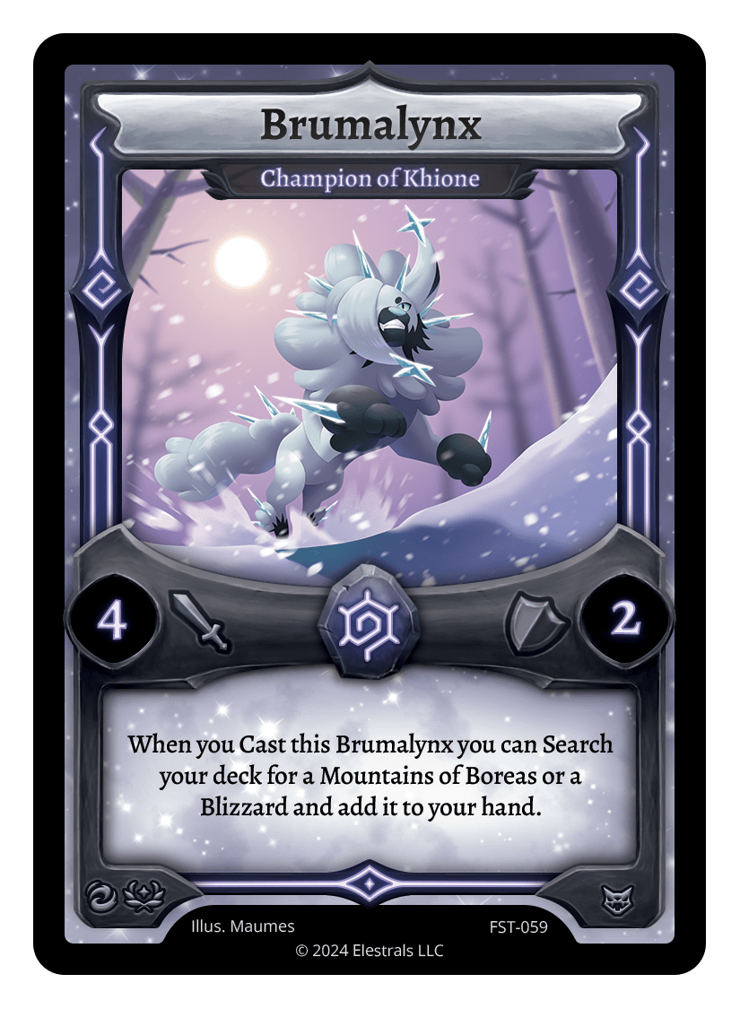 Brumalynx - Champion of Khione