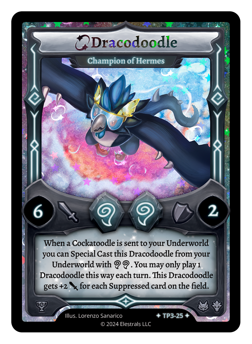 Dracodoodle - Champion of Hermes
