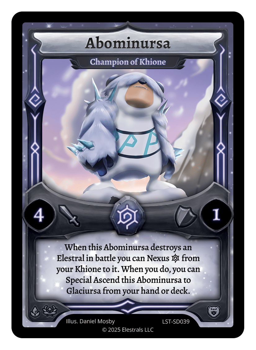 Abominursa - Champion of Khione
