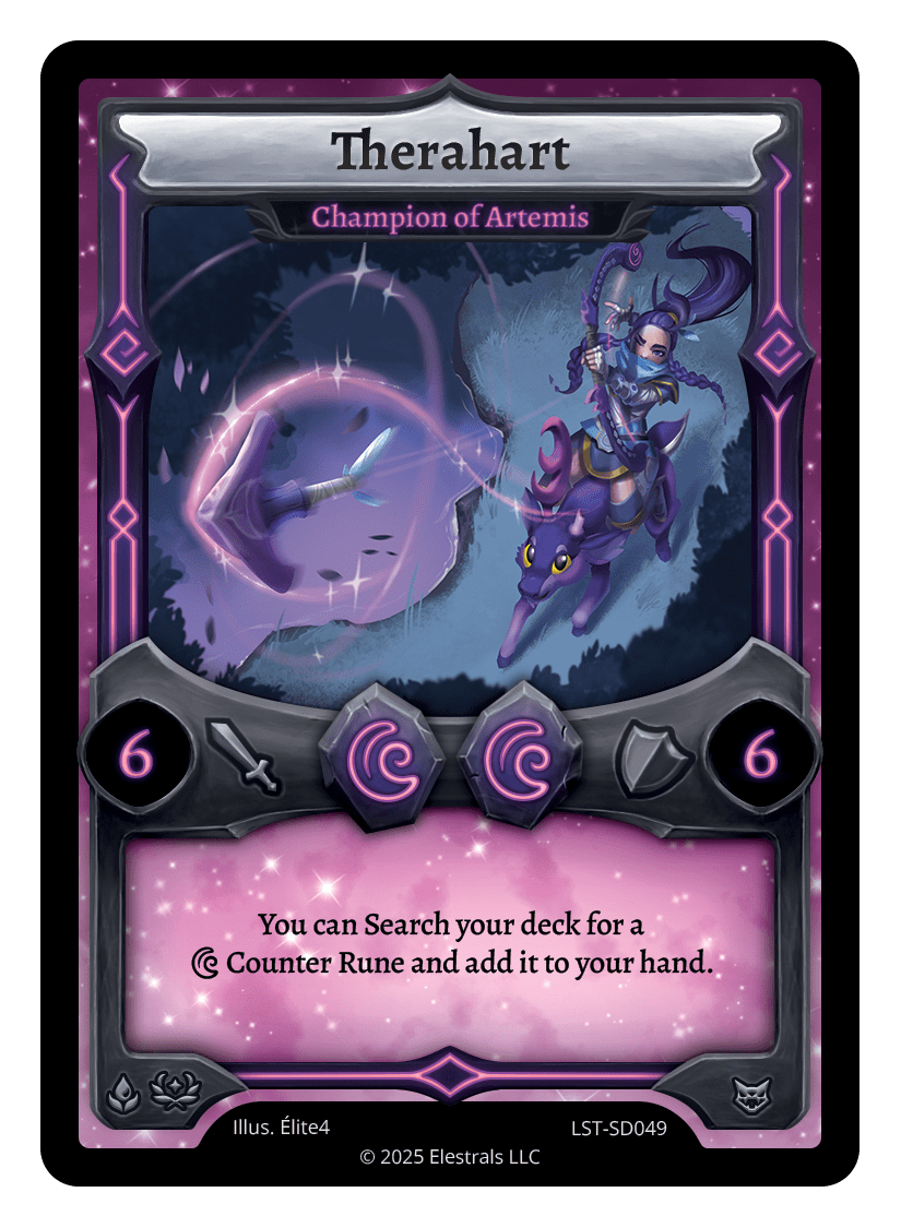 Therahart - Champion of Artemis