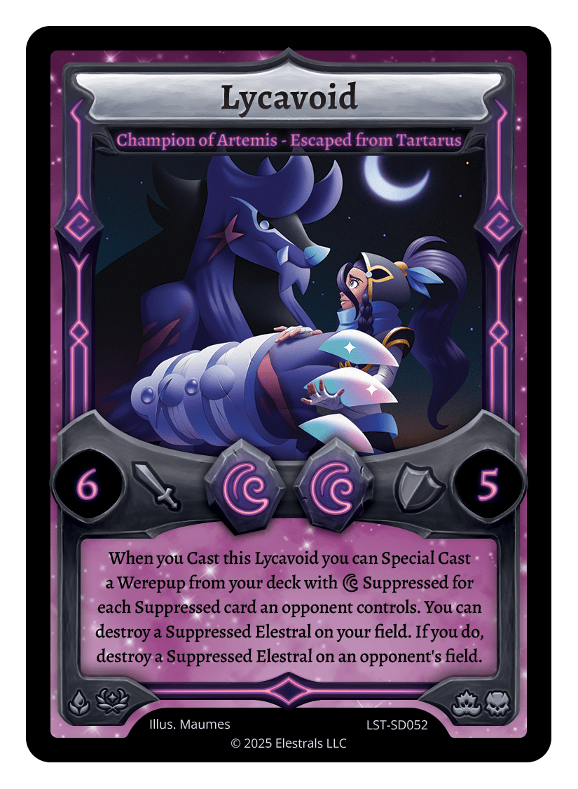 Lycavoid - Champion of Artemis - Escaped from Tartarus