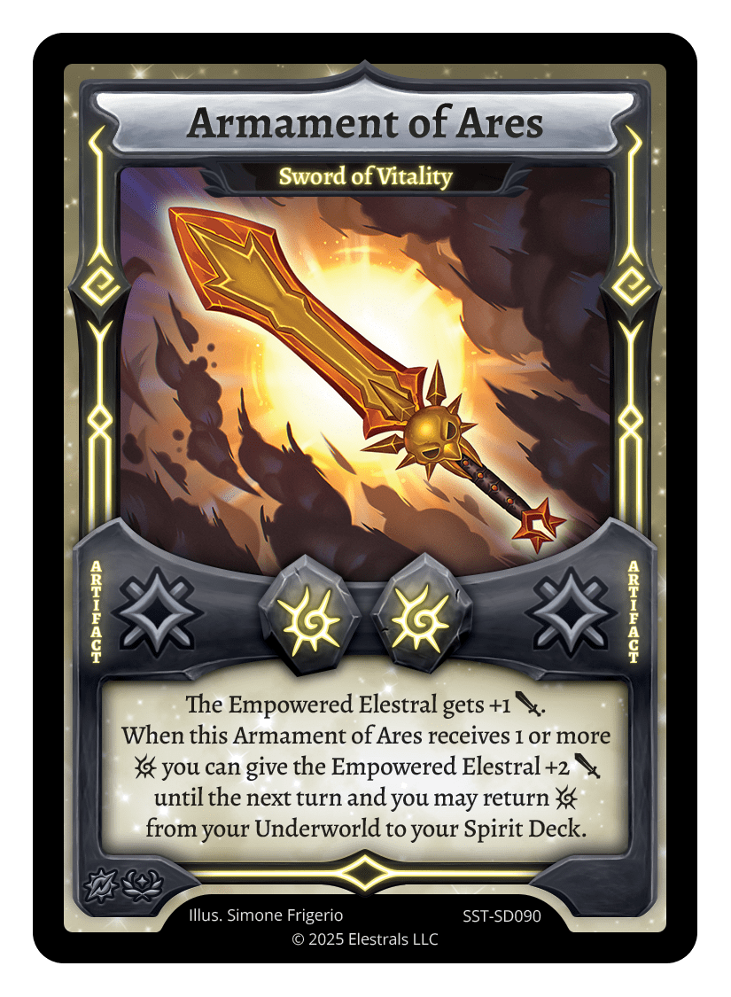 Armament of Ares - Sword of Vitality