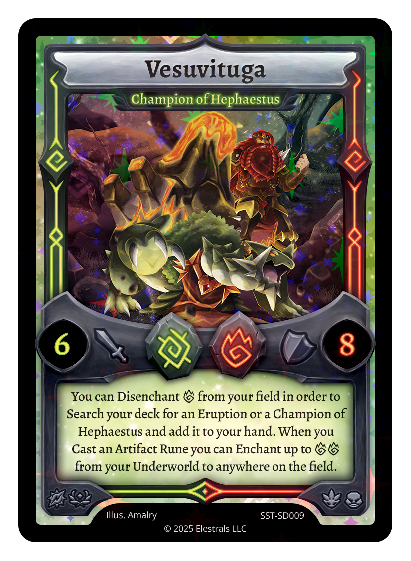 Vesuvituga - Champion of Hephaestus