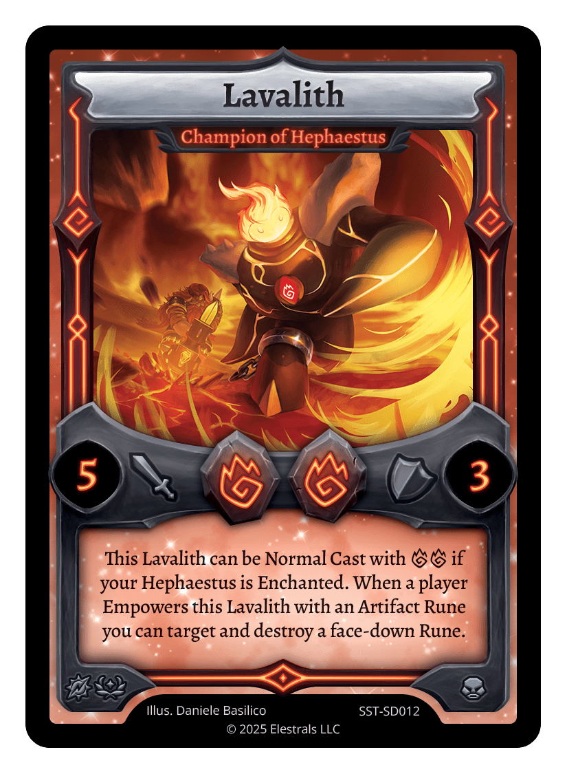 Lavalith - Champion of Hephaestus